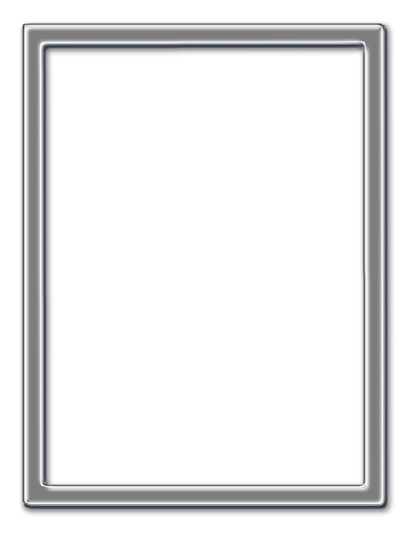 Рамка серебро