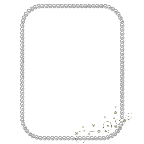 Рамка бусинки