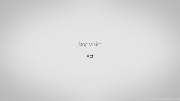 Мотивирующие надписи Минимализм