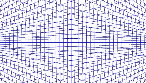 Изометрическая сетка с перспективой