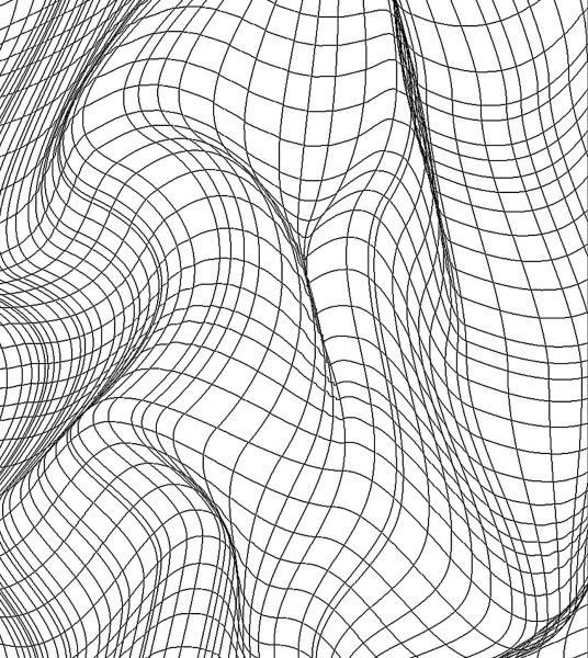 Изогнутая сетка