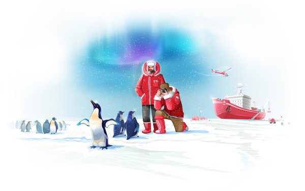 Путешествие на Северный полюс для детей