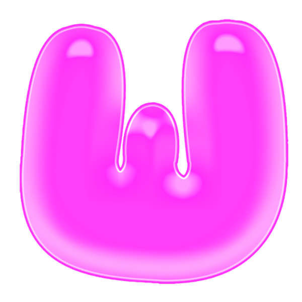 Круглые буквы