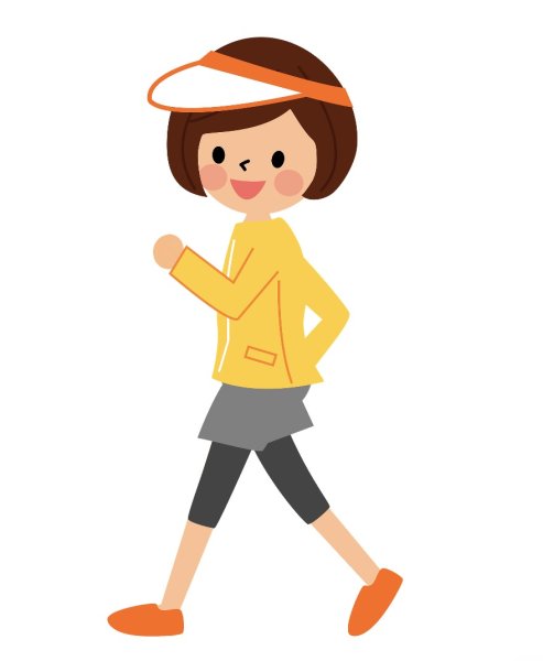 Человек идет для детей