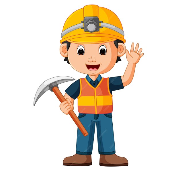 Профессия Шахтер для детей