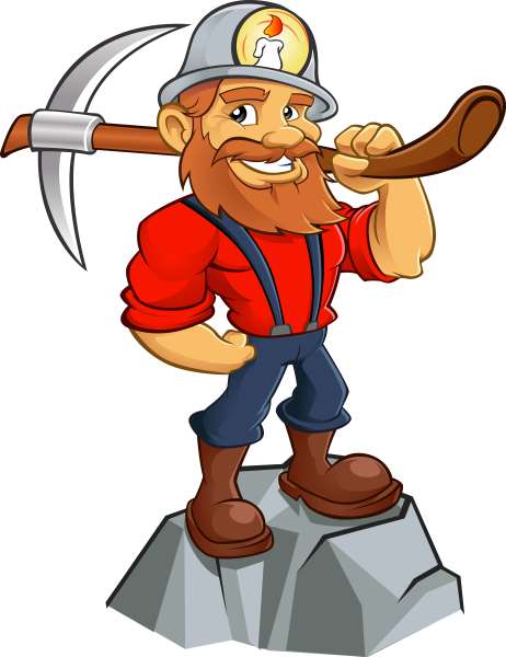 Шахтер мультяшка