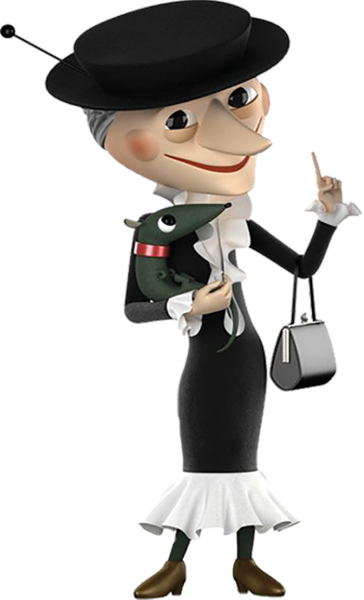 Старуха Шапокляк и крыса Лариска