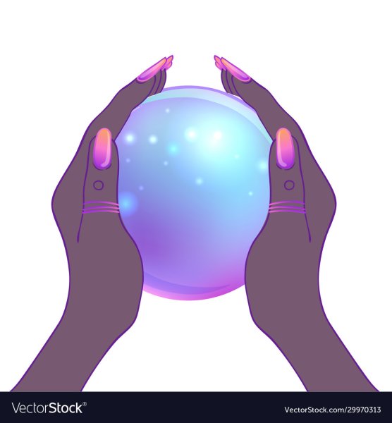 Магический шар в руках