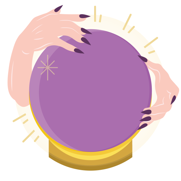 Хрустальный шар эмодзи