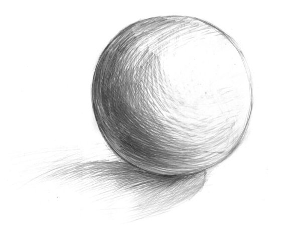 Шар с тенью