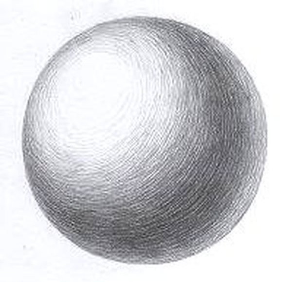 Шар карандашом