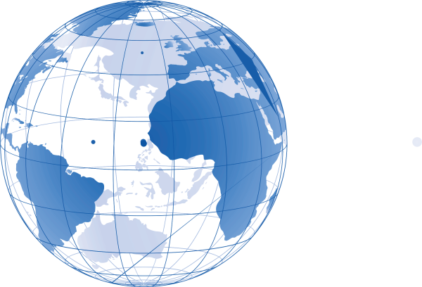 Глобус на прозрачном фоне