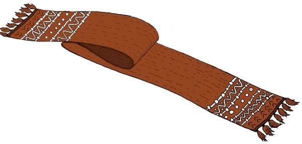 Шарфик длинный для детей