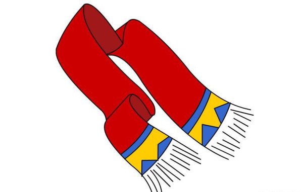 Рисование шарфик в детском саду