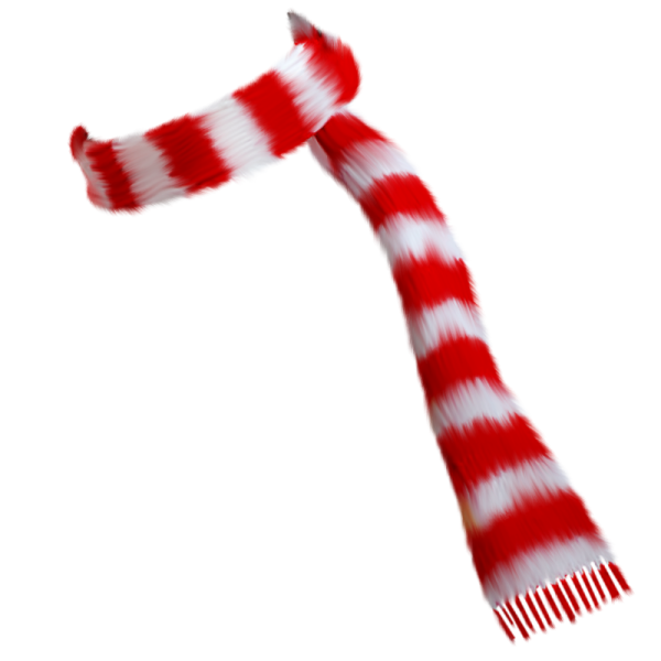 Новогодний шарф без фона