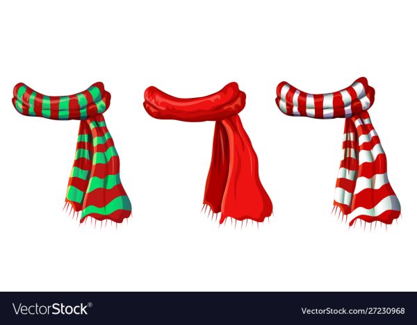 Шарф для снеговика