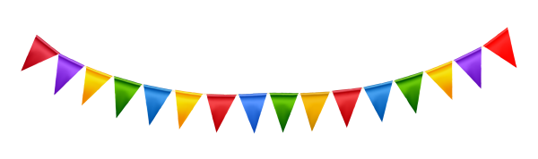 Флажки для украшения праздника