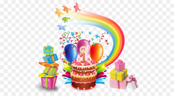 Торт шарики подарки