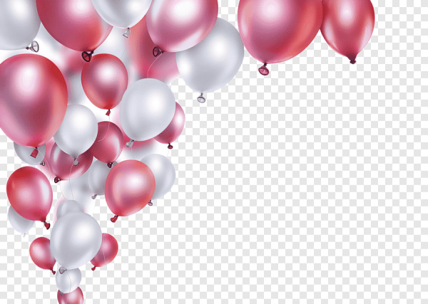 Розовый шар на белом фоне