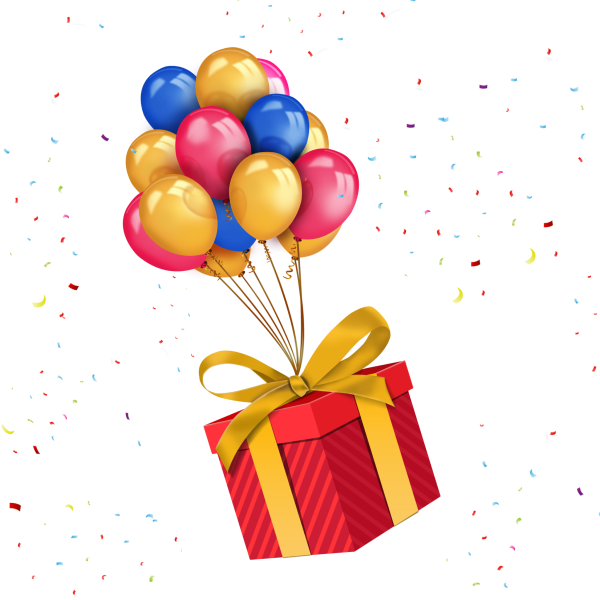 Шарики подарки