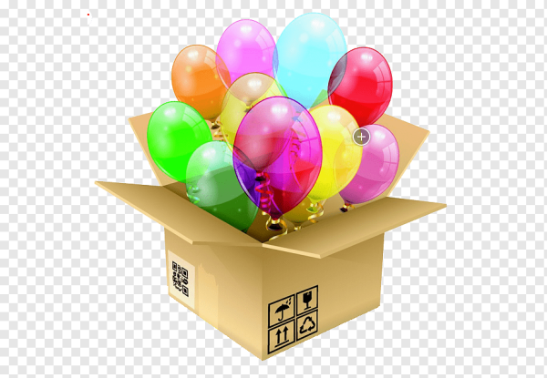 Шарики коробка подарок ребенку