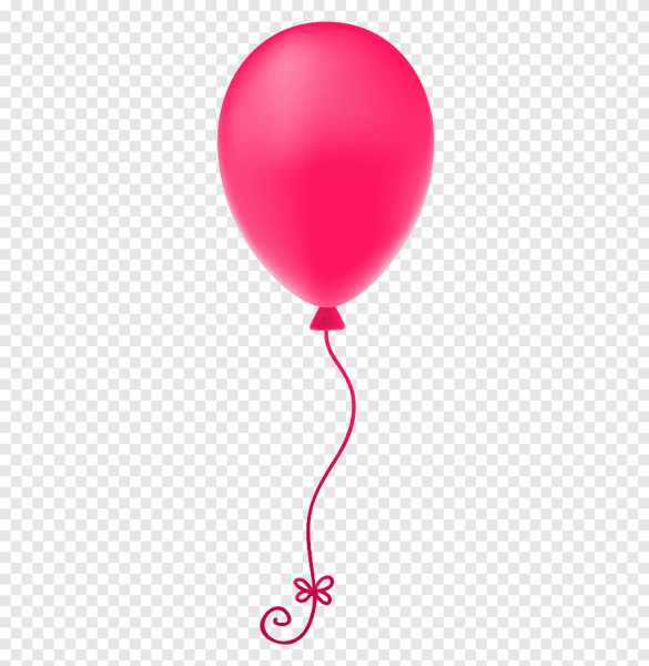 Воздушные шарики на белом фоне