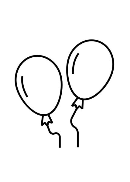 Шар раскраска