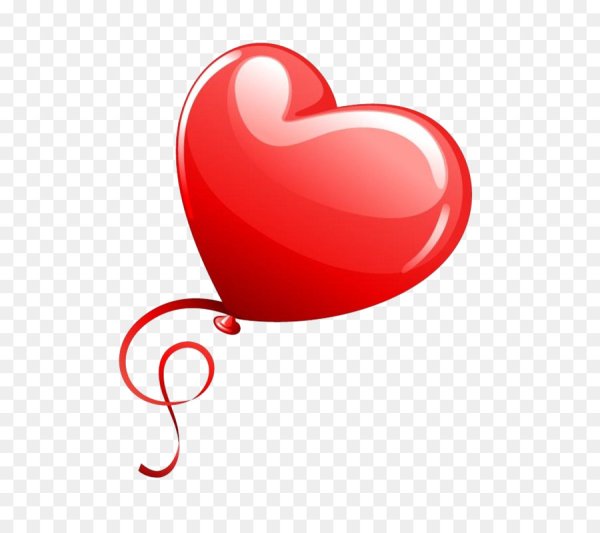 Шарик сердечко вектор