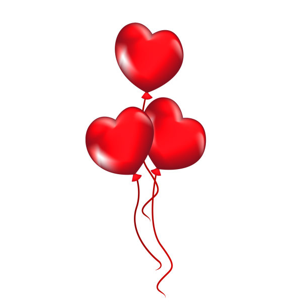 Шарики сердечки