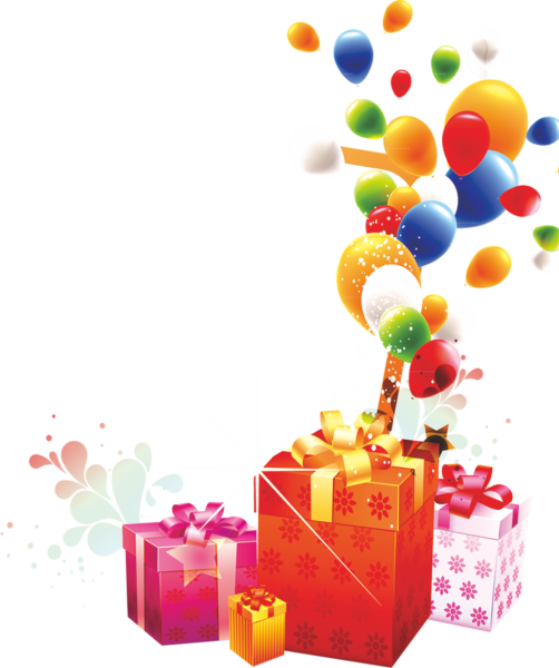 Шарики подарки