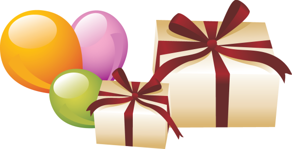 С днем рождения на прозрачном фоне