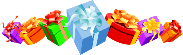 Подарок клипарт на прозрачном фоне