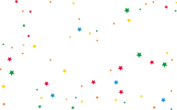 Маленькие звезды на прозрачном фоне