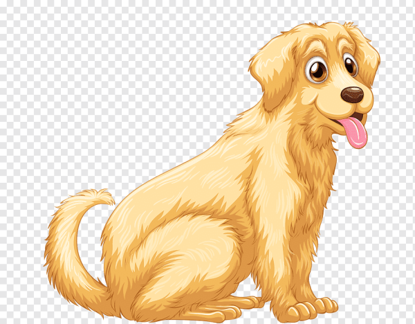 Собака на прозрачном фоне