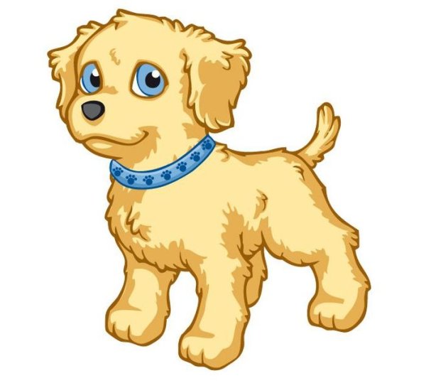 Собака рисунок для детей