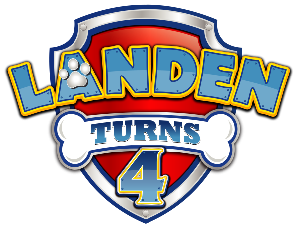 Значок Щенячий патруль 4 года