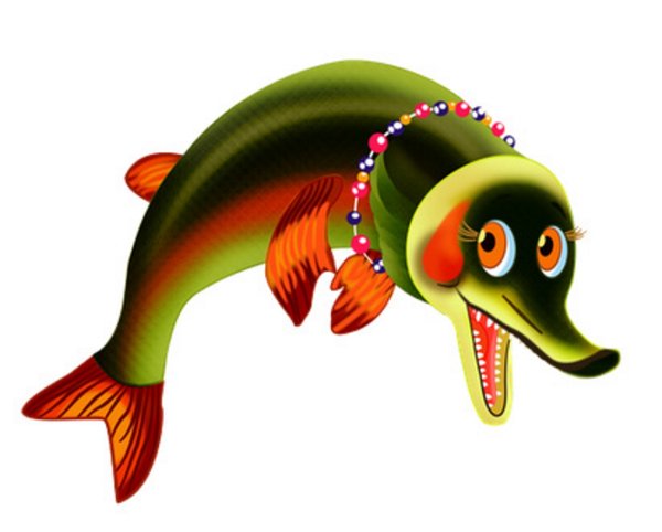 Щука для детей