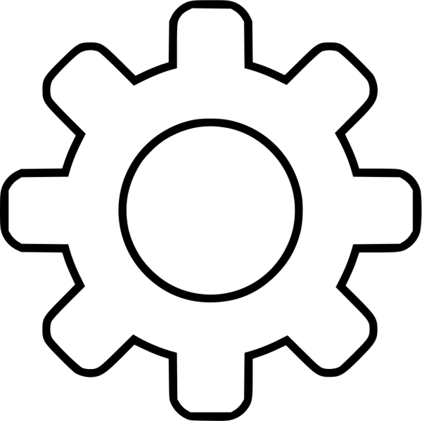 Значок шестеренки
