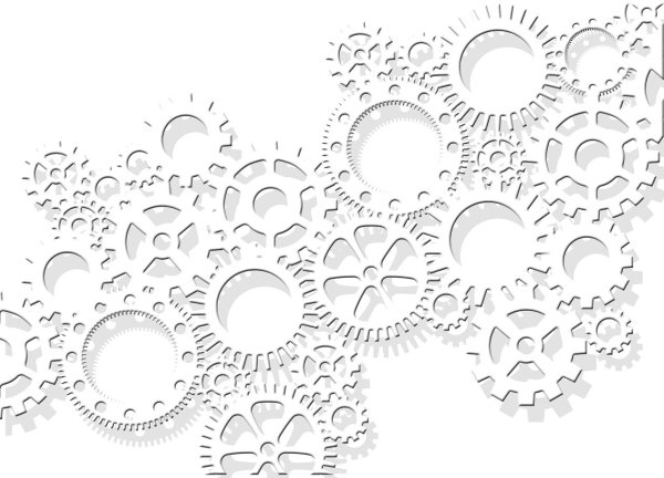 Шестеренка прозрачная