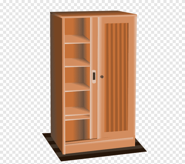 Шкаф на прозрачном фоне