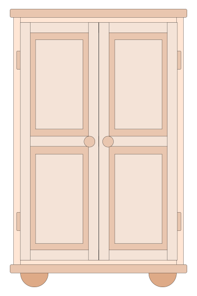 Шкаф рисунок