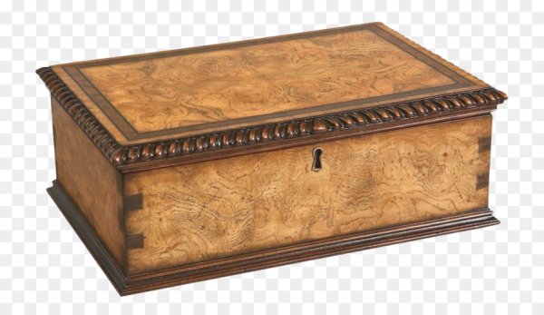 Деревянный сундучок на белом фоне?