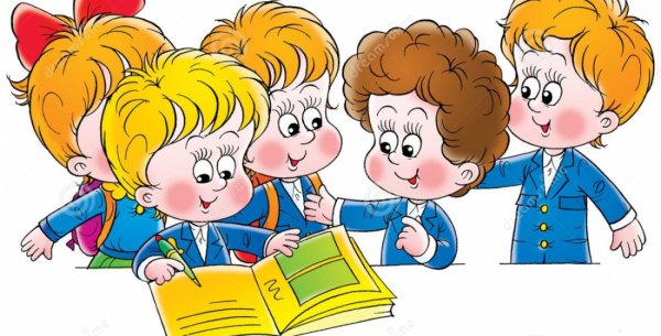 Школьник мультяшный