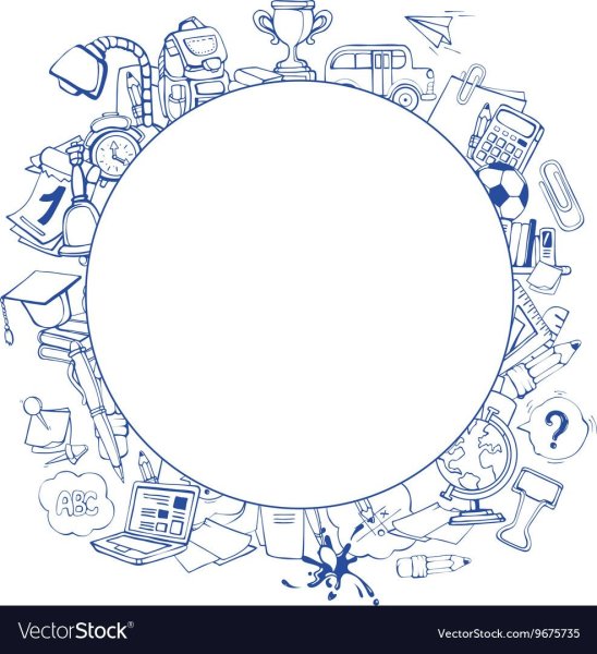 Школа фоны круг