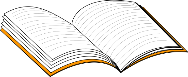 Тетрадь открытая мультяшная