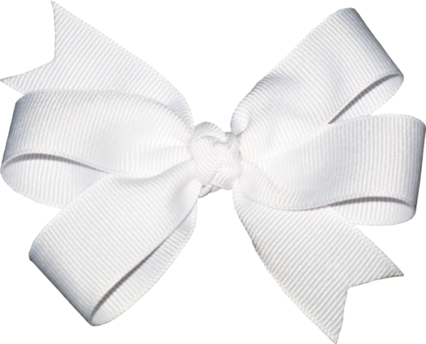 Белый бант