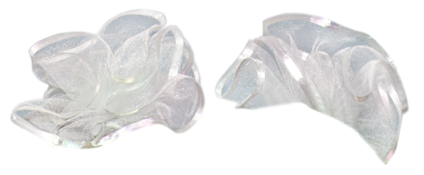 Школьные банты для девочек на прозрачном фоне