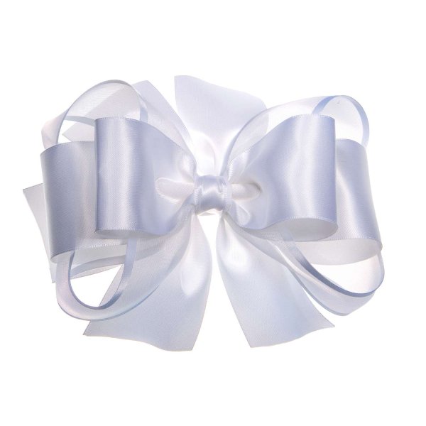 Белый бантик