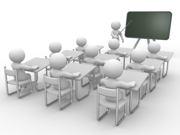 Человечек за партой