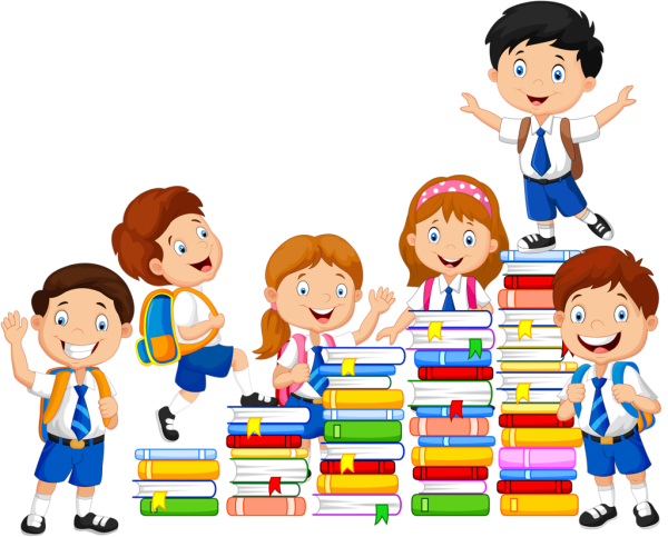 Дети школа вектор